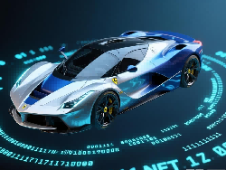 法拉利發布旗下首款NFT數字車型